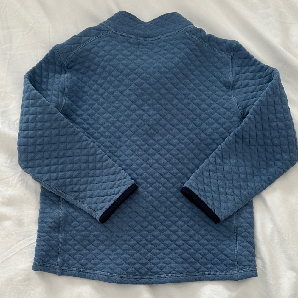 Crewcuts Blue Quilted 1/4 Zip - Picture 2 of 3